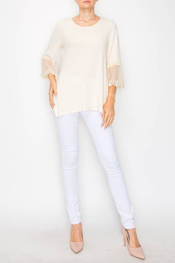 Top ~ Lace Elegance