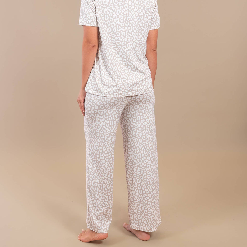 Pajama Bottoms ~ Leopard Lounge