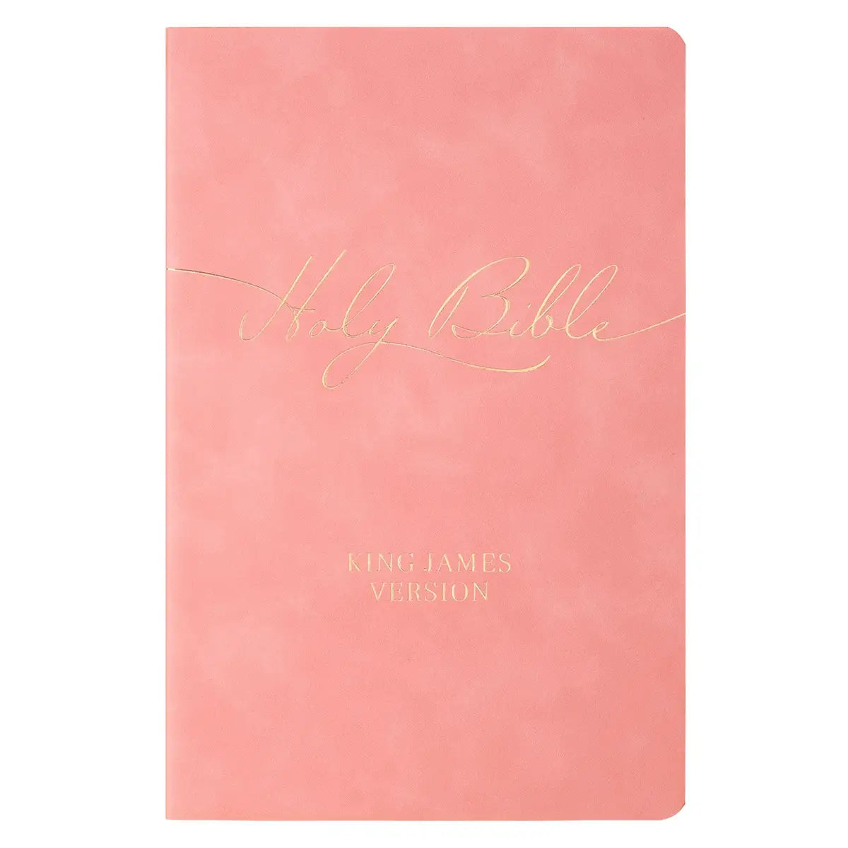 Sweetly Redeemed Coral KJV Bible