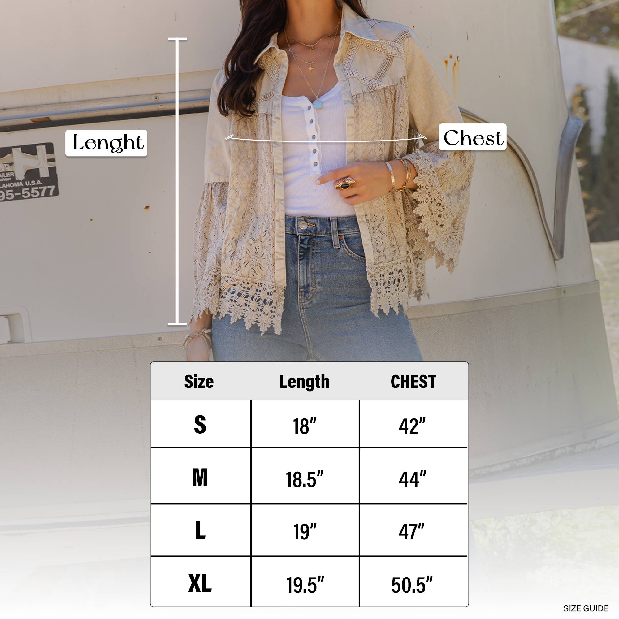 Jacket ~ Wildflower Lace