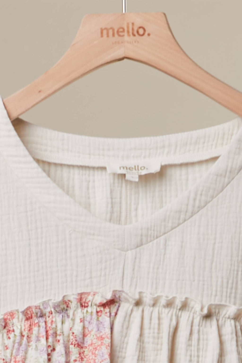 Top ~ Vintage Ruffle