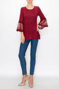 Top ~ Lace Elegance