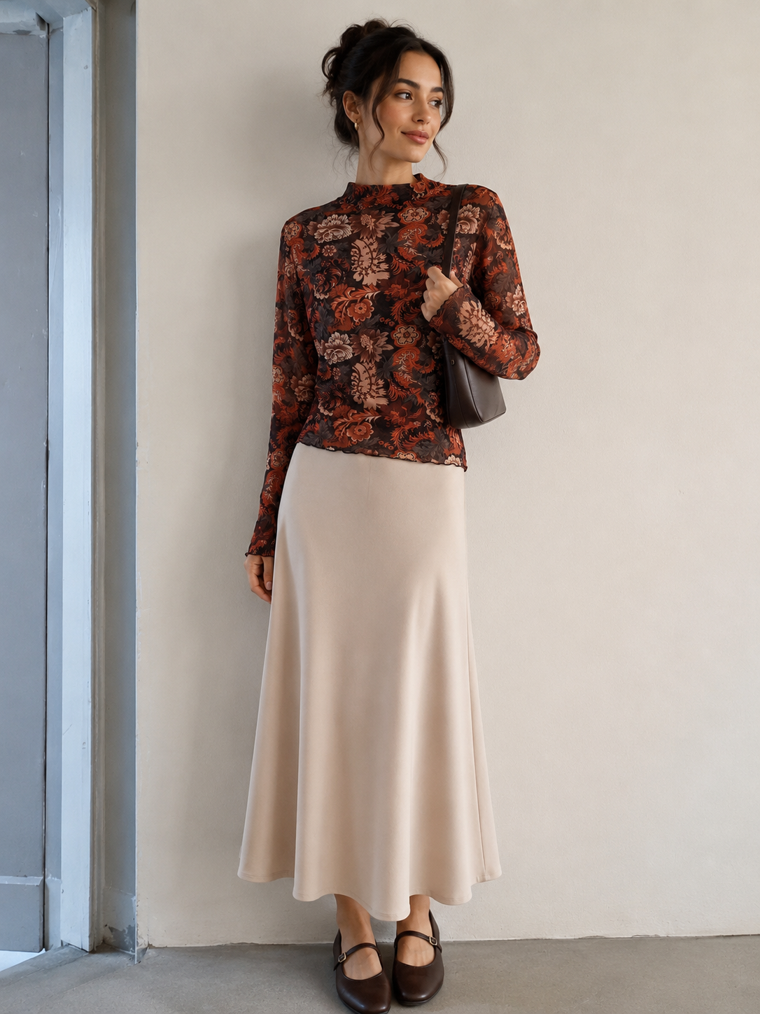 Autumn Heirloom Mesh Top