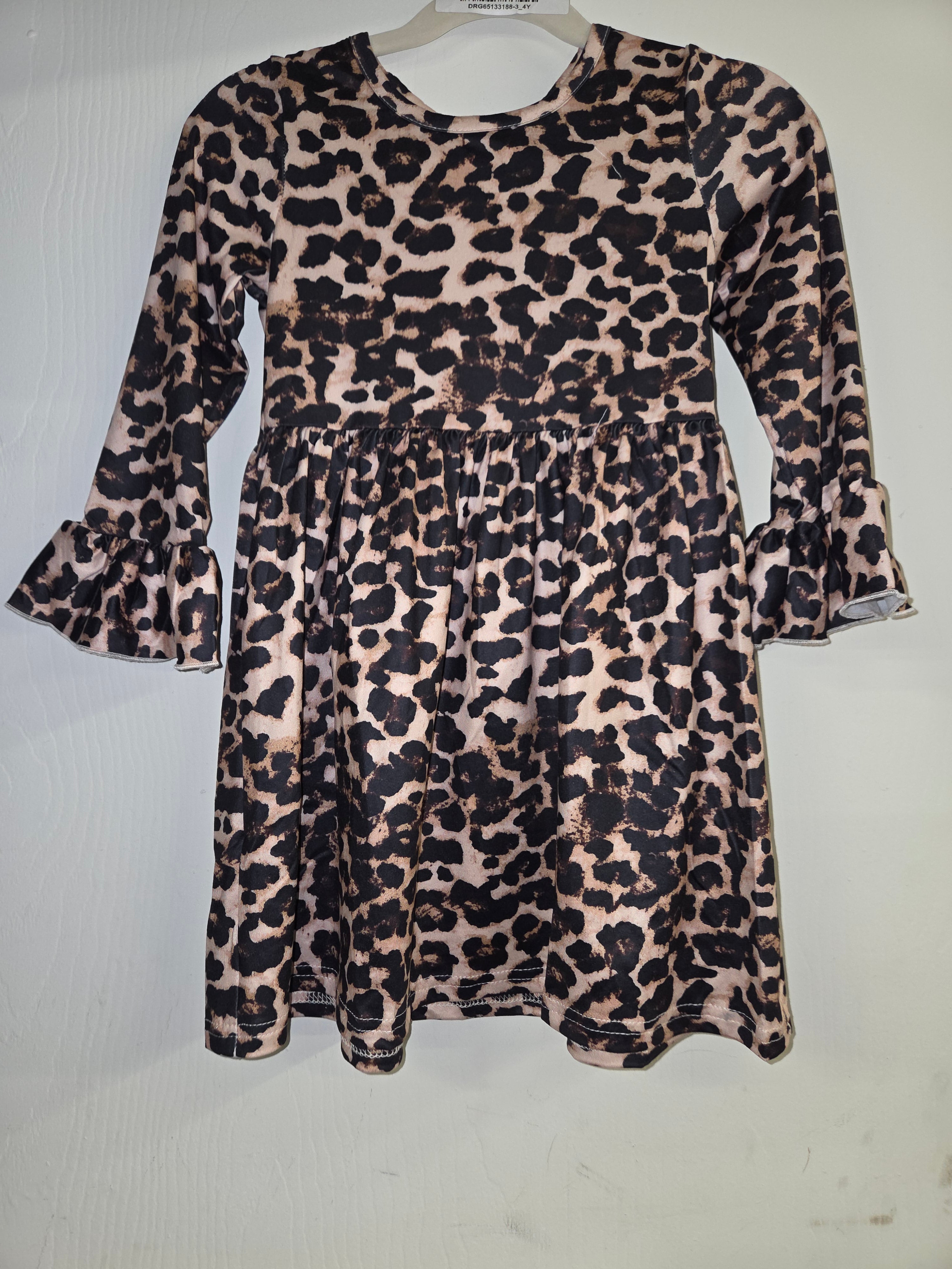 Carmen  Leopard Dress