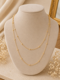 Golden Glow Layered Necklace