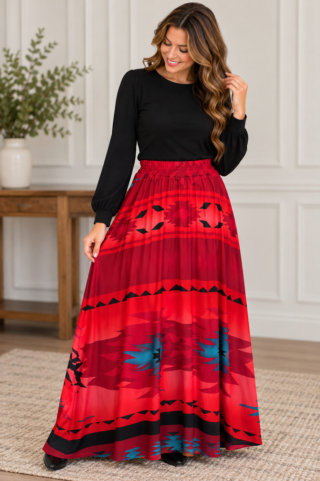 Skirt~Crimson Canyon