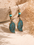 Turquoise Whisper Leaf