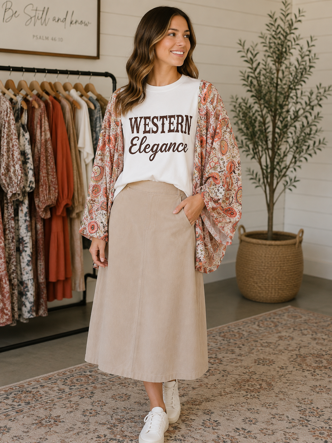 Top~Paisley Grace