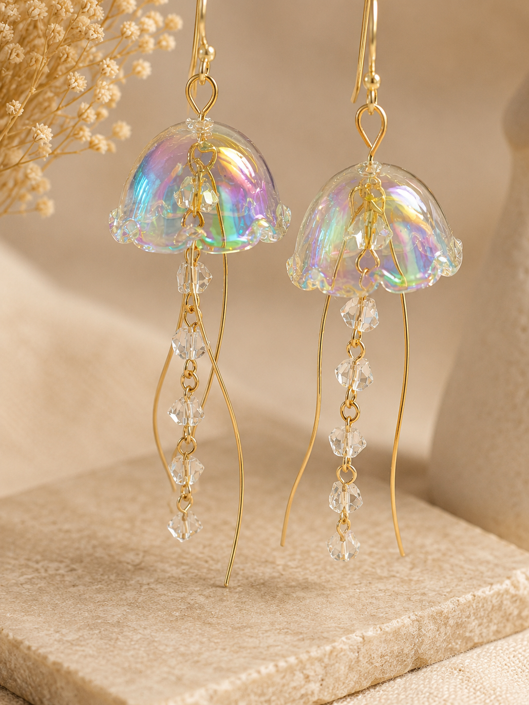 Ocean Dream Jellyfish Earrings