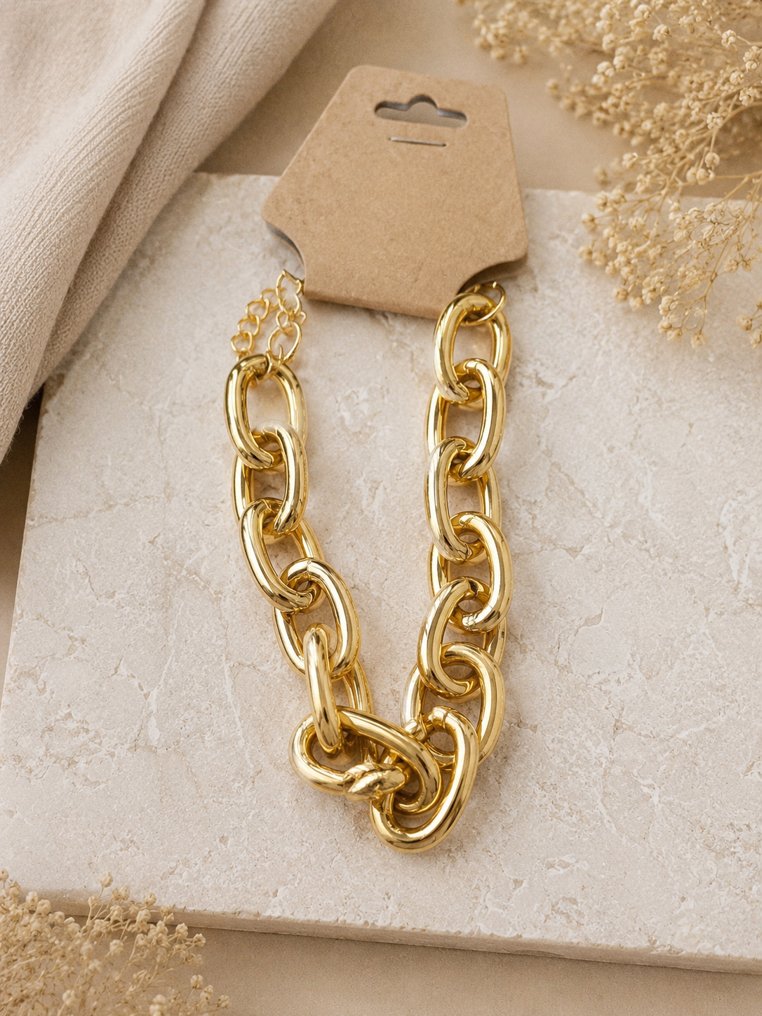 Golden Luxe Link Bracelet