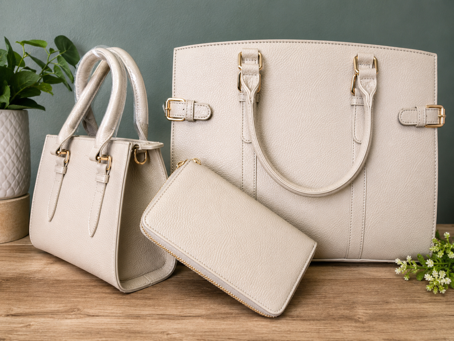 Ivory Grace Handbag Collection