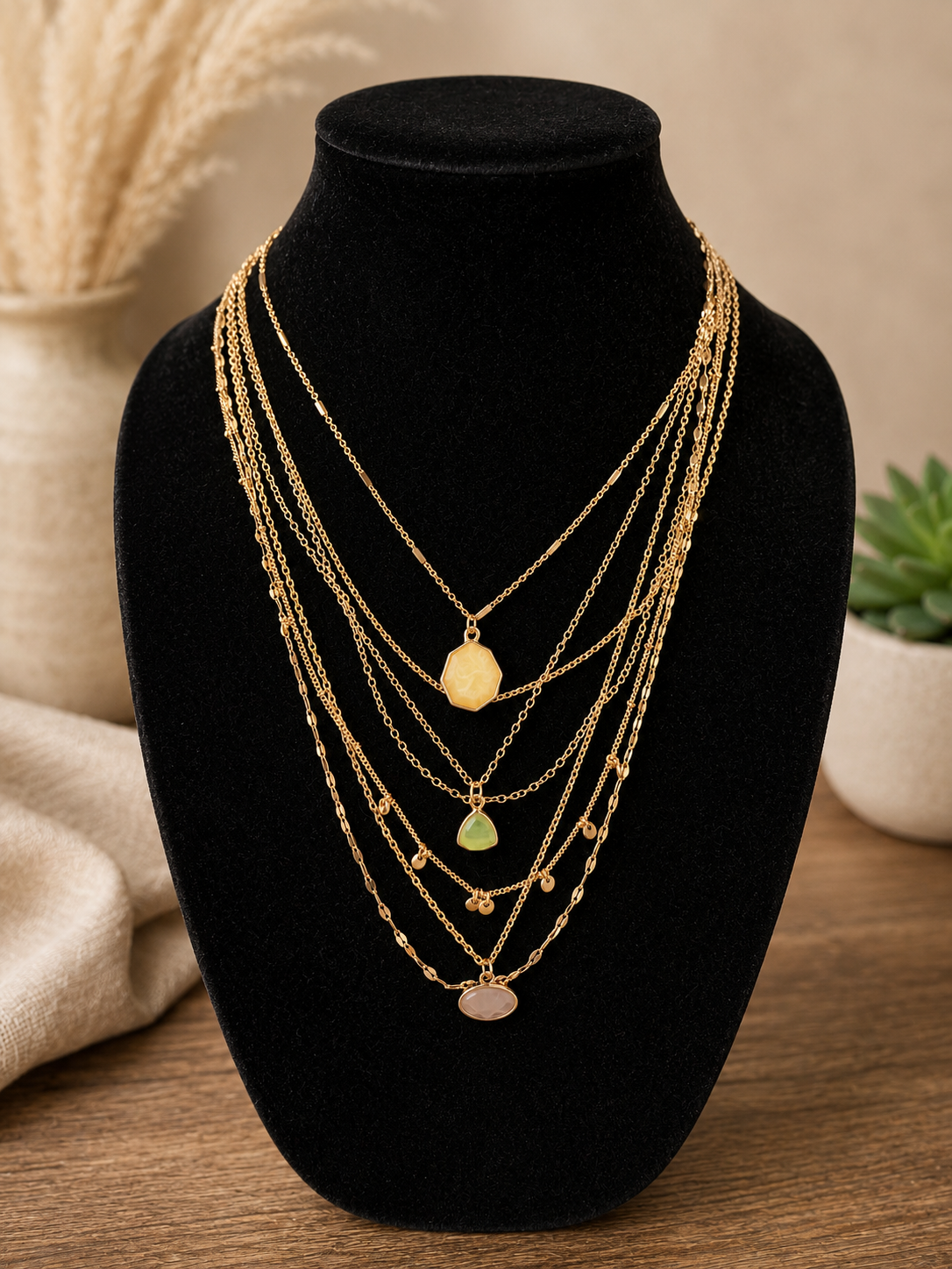 Golden Hour Layers Necklace