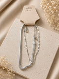 Silver Layered Luxe Bracelet Set